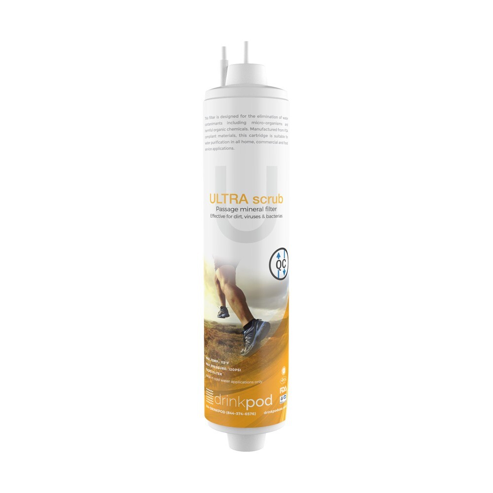 Universal Water Filter Inline 1/4″ UF Membrane Water Filter – Quick Connect