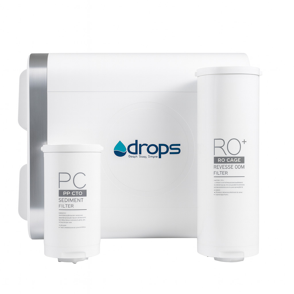 Drops tankless RO 8 stages Reverse Osmosis Water Filtration System – BP-800GD
