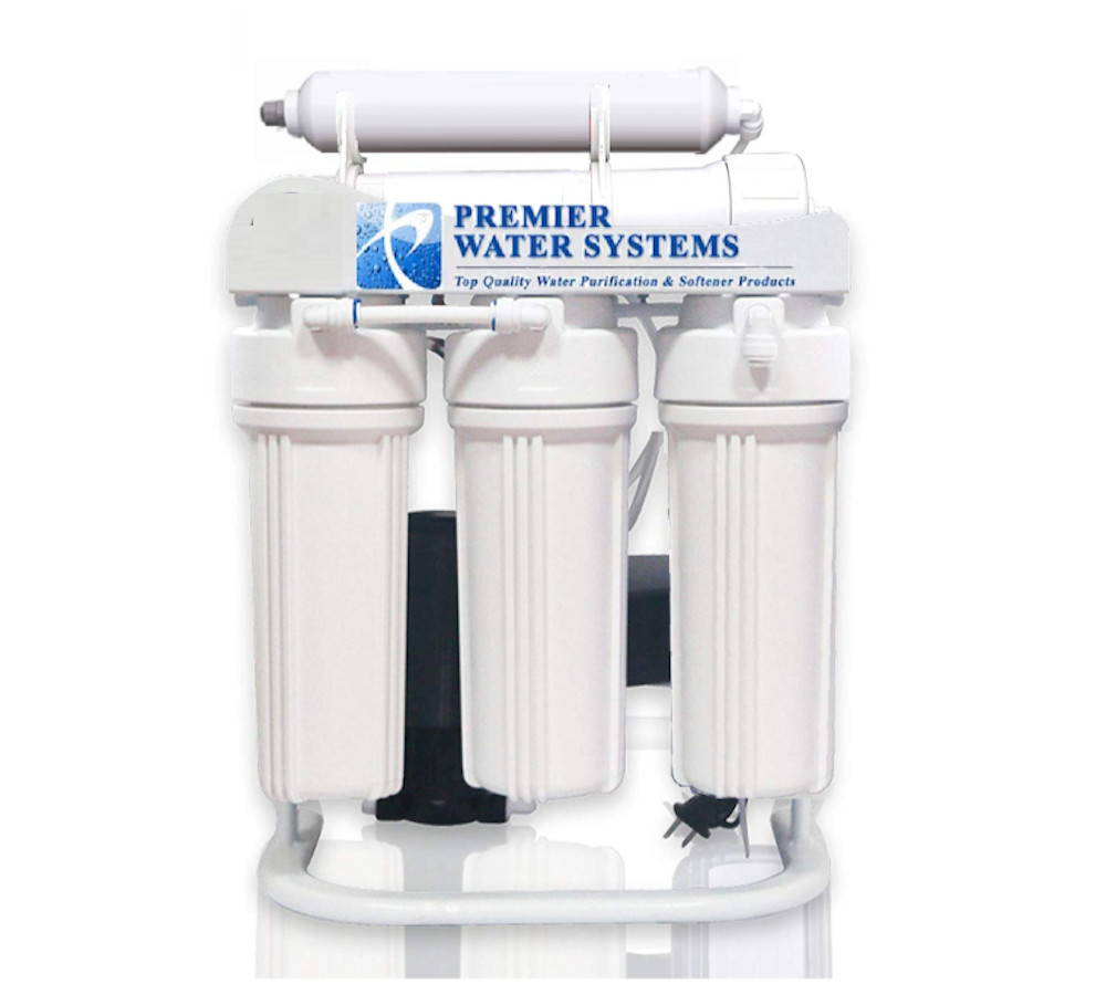 200 GPD Light Commercial Reverse Osmosis Water Filtration System + Booster Pump
