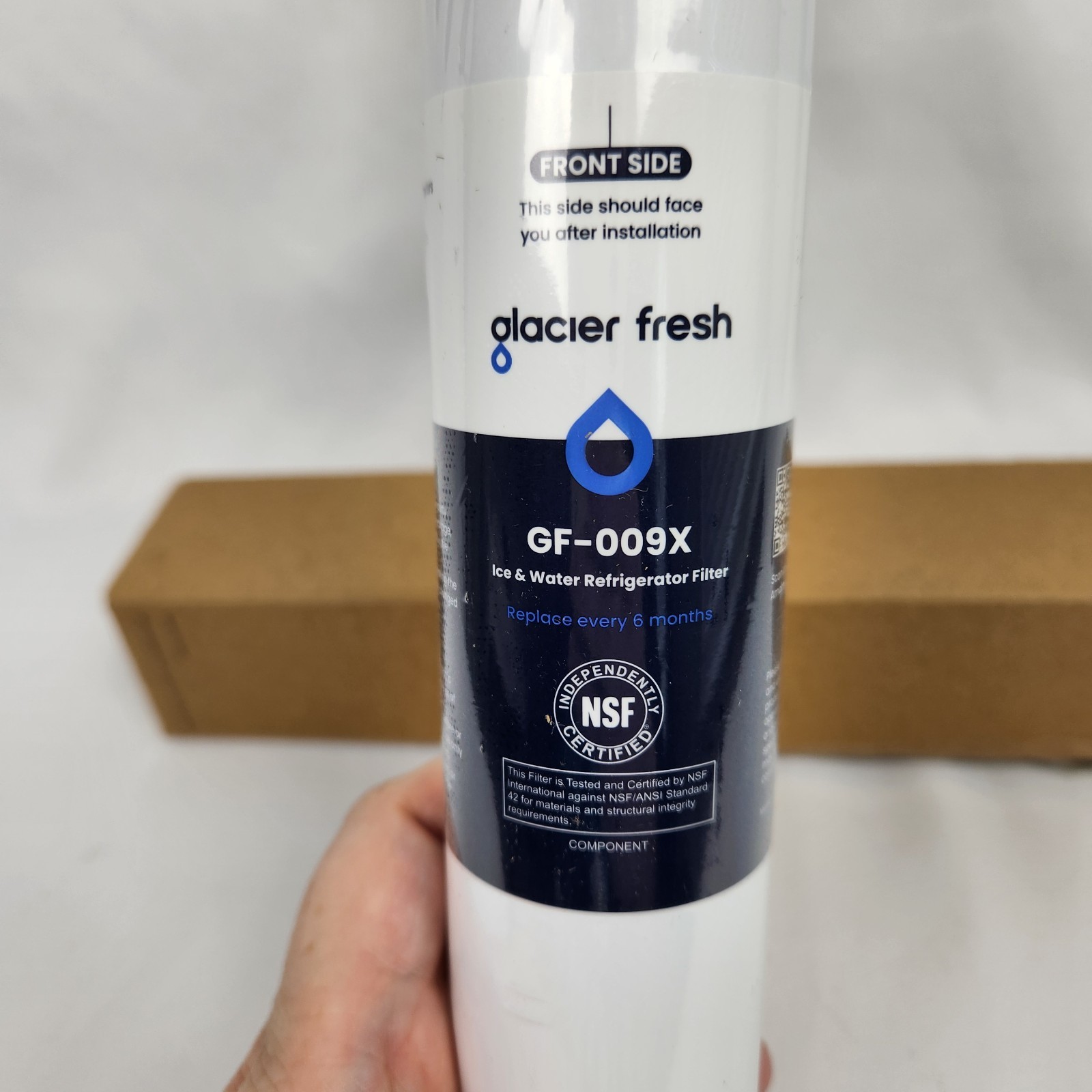 Glacier Fresh GF-009X Ice & Water Filter – Sealed Replacement for GE RPWFE
