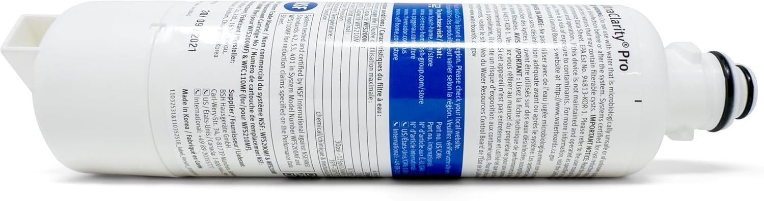 3 Refrigerator Water Filter Bosch Ultra Clarity Pro BORPLFTR50 11025825 11032531