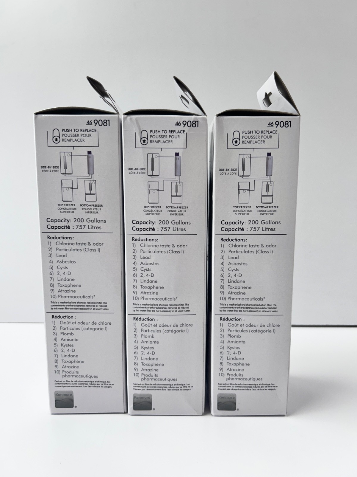 3 PACK – Kenmore 46 9081 Water Filter New In Box