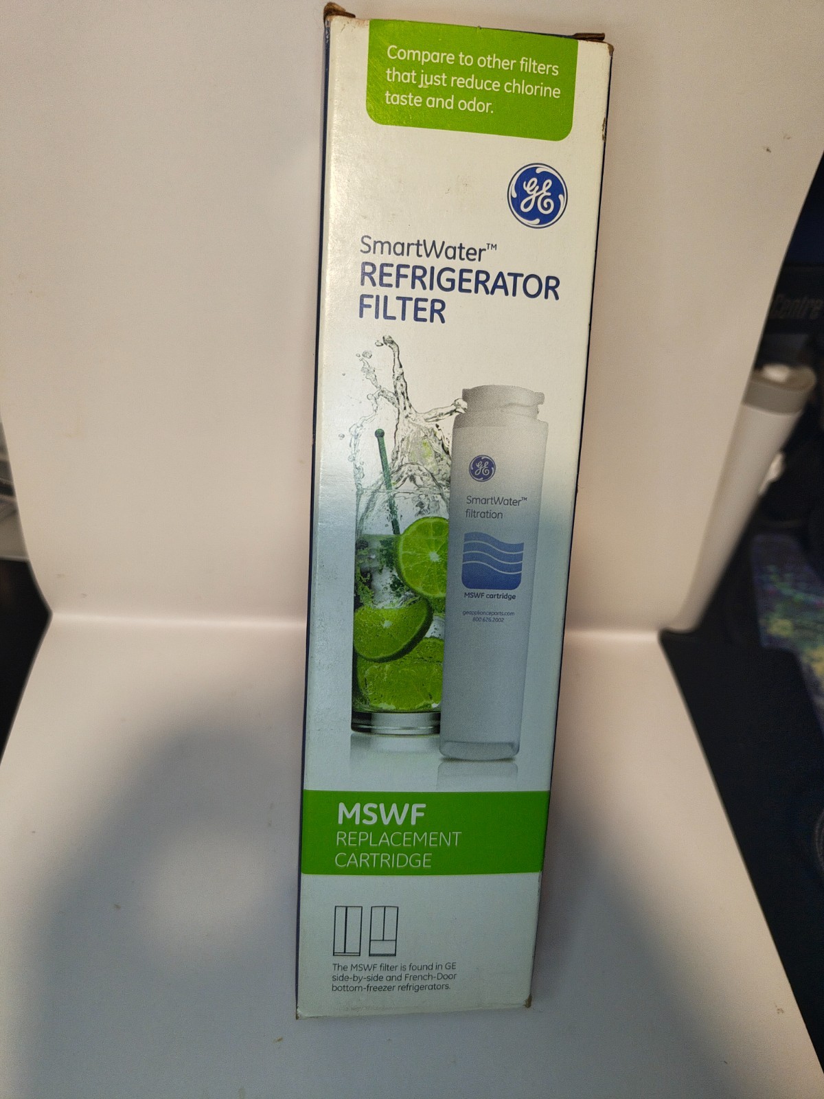 1 PACK GE MSWF Refrigerator Water Filter Replacement SmartWater Filter New-OP