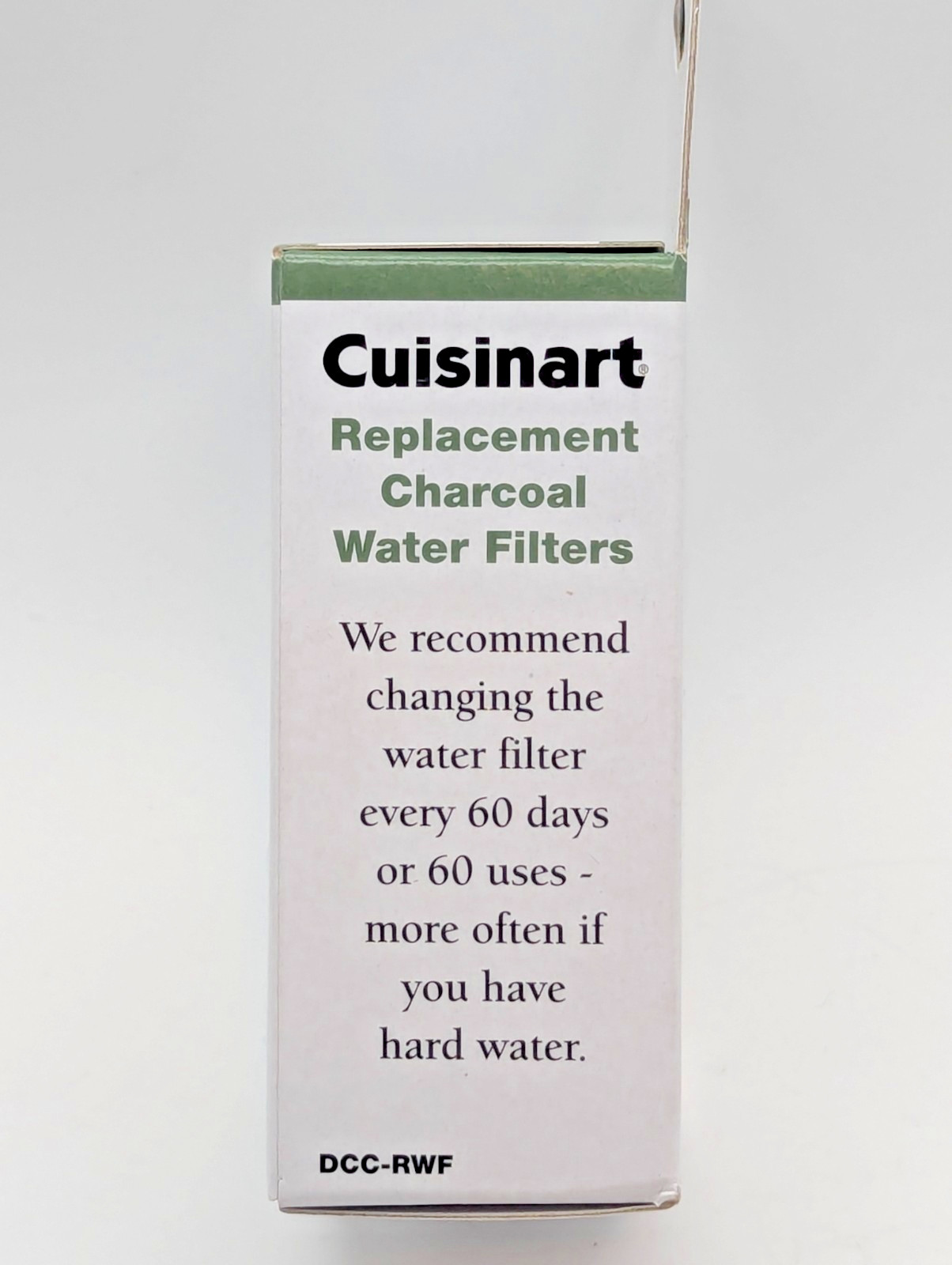 Cuisinart DCC-RWF Replacement Charcoal Water Filters 2 Pack New Sealed