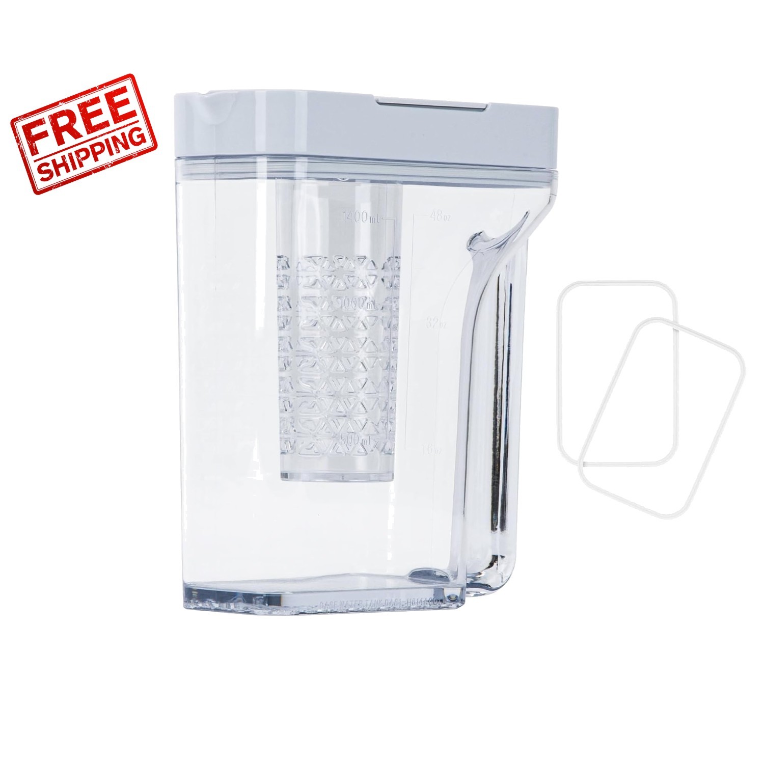 Versatile DA97-17395A Water Pitcher Replacement for Multiple Samsung Fridges