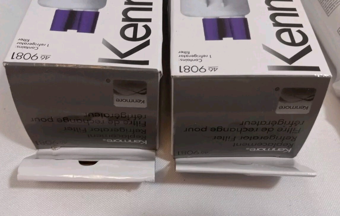 Kenmore Replacement Refrigerator Water Filters 469081 Lot Of 4 New (2 w/o Boxes)