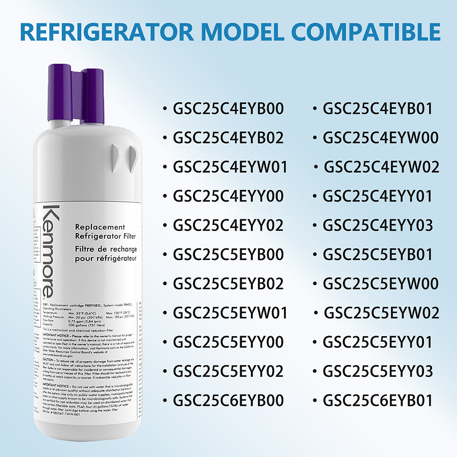 4Pack 9081 Kenmore 469081 46-9930 Refrigerator &Water Filter Sealed US Stock