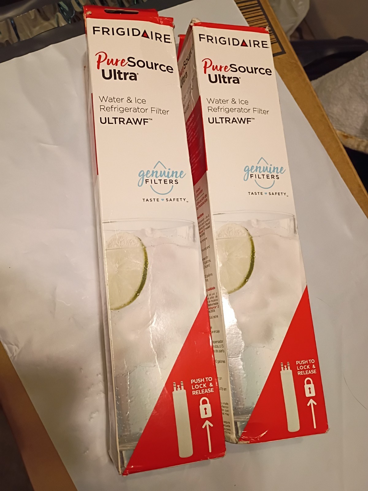 2 Pack ULTRAWF Frigidaire Ultra PureSource Refrigerator Water Filter US Stock