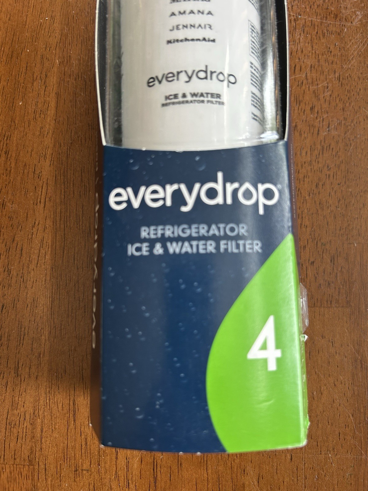 Everydrop Refrigerator Ice Water Filter #4 EDR4RXD1 6 Months Filter Life Sealed