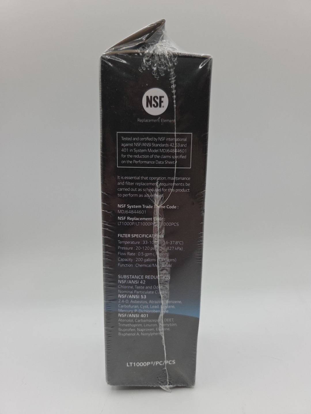 LG LT1000P Genuine Refrigerator Refresh Ice Water Filter ADQ747935 US