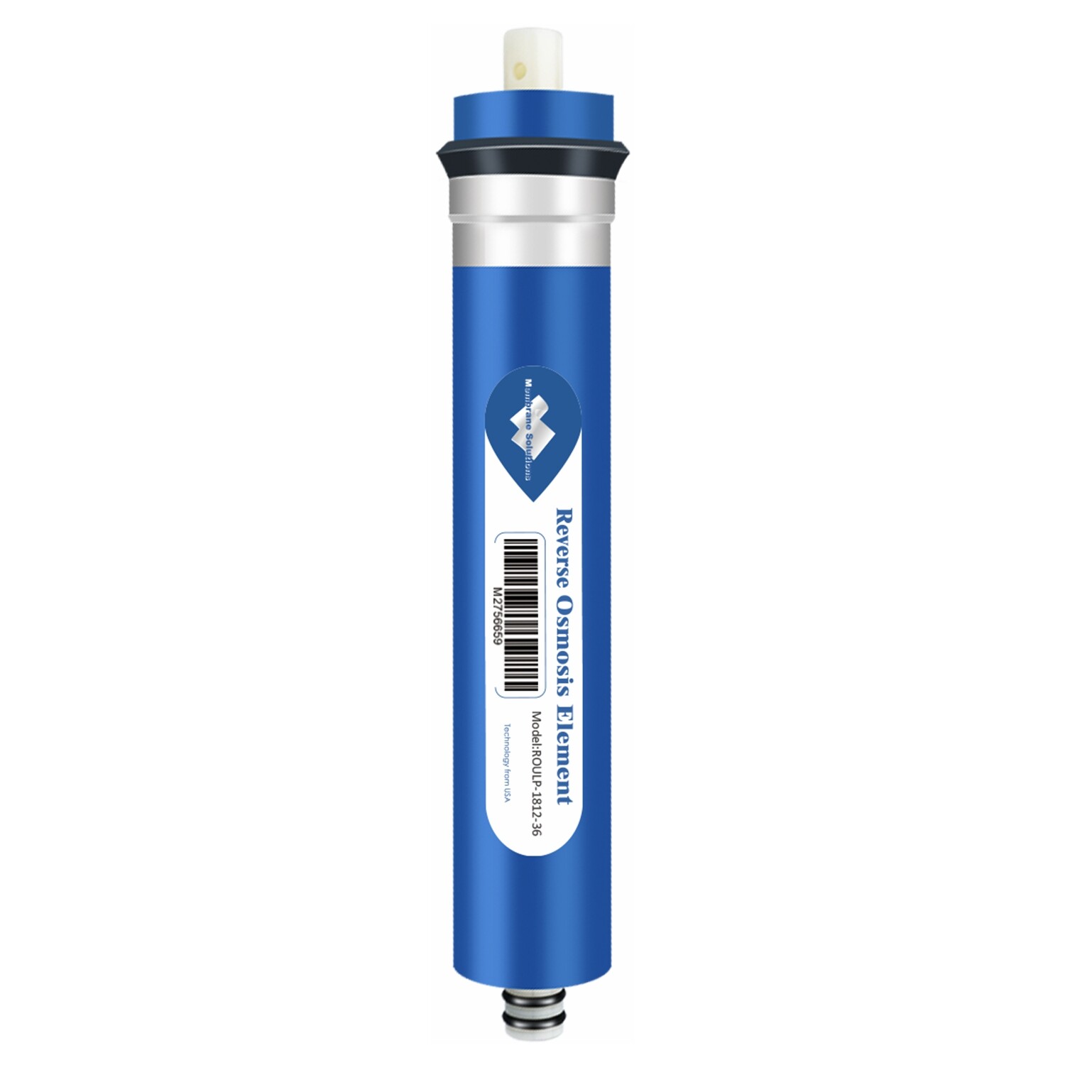 50 Pack 36 GPD RO Membrane Water Filter Fit Most 10-inch Reverse Osmosis Systems