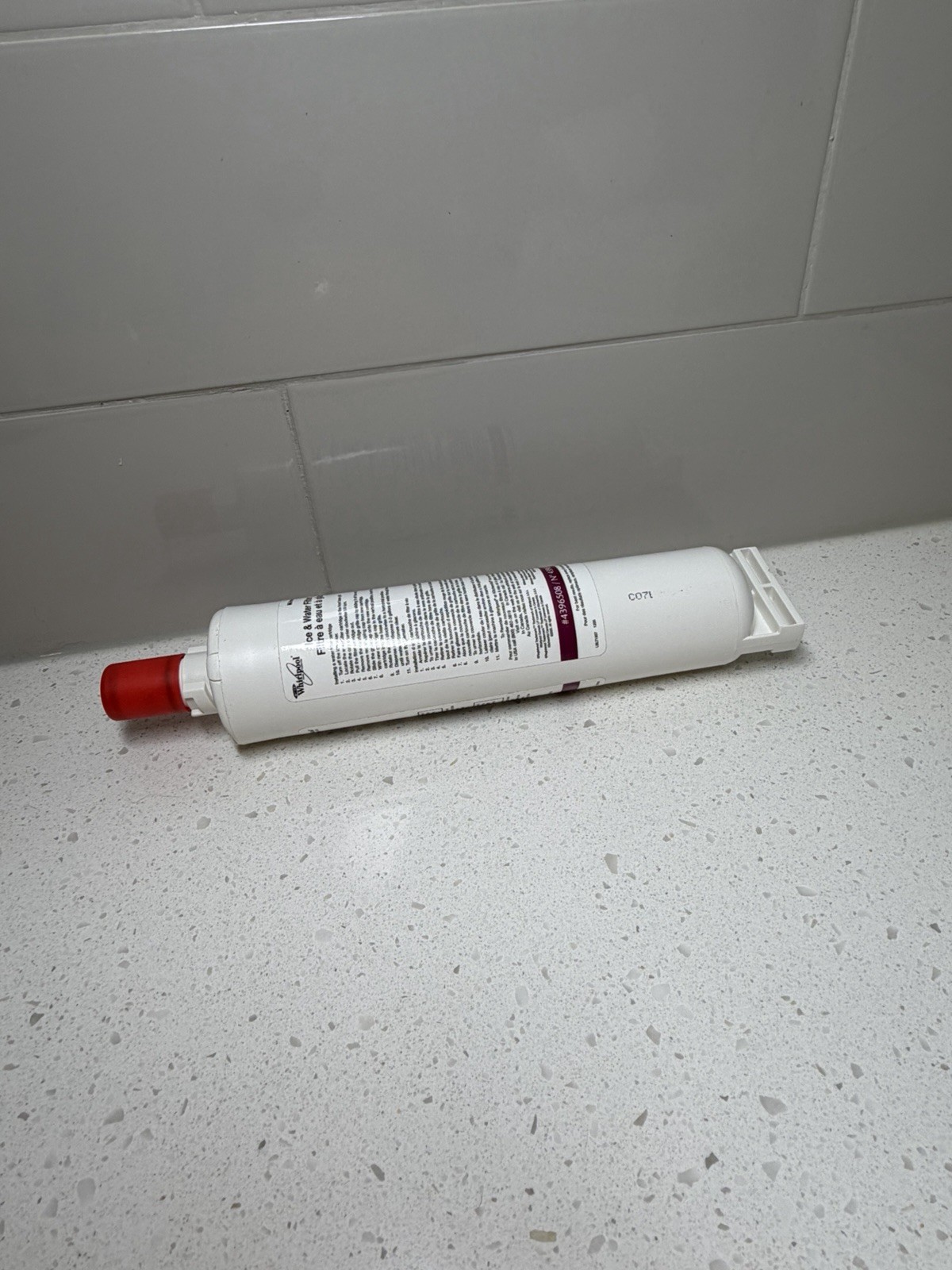 Whirlpool 4396508 Refrigerator Ice &Water Filter White PUR BRAND NEW -no Box