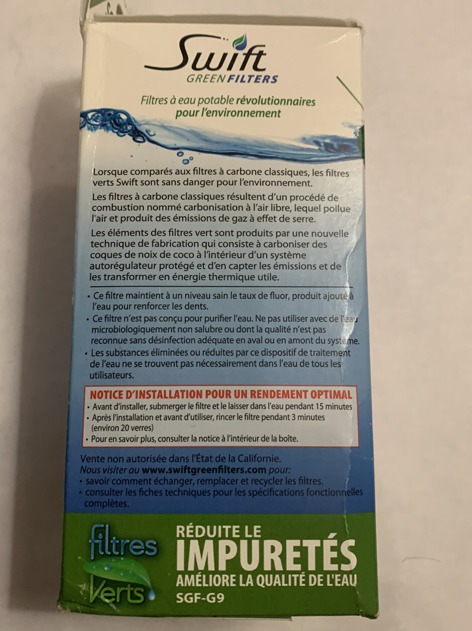 Swift Green Filters SGF-G9 – new in box