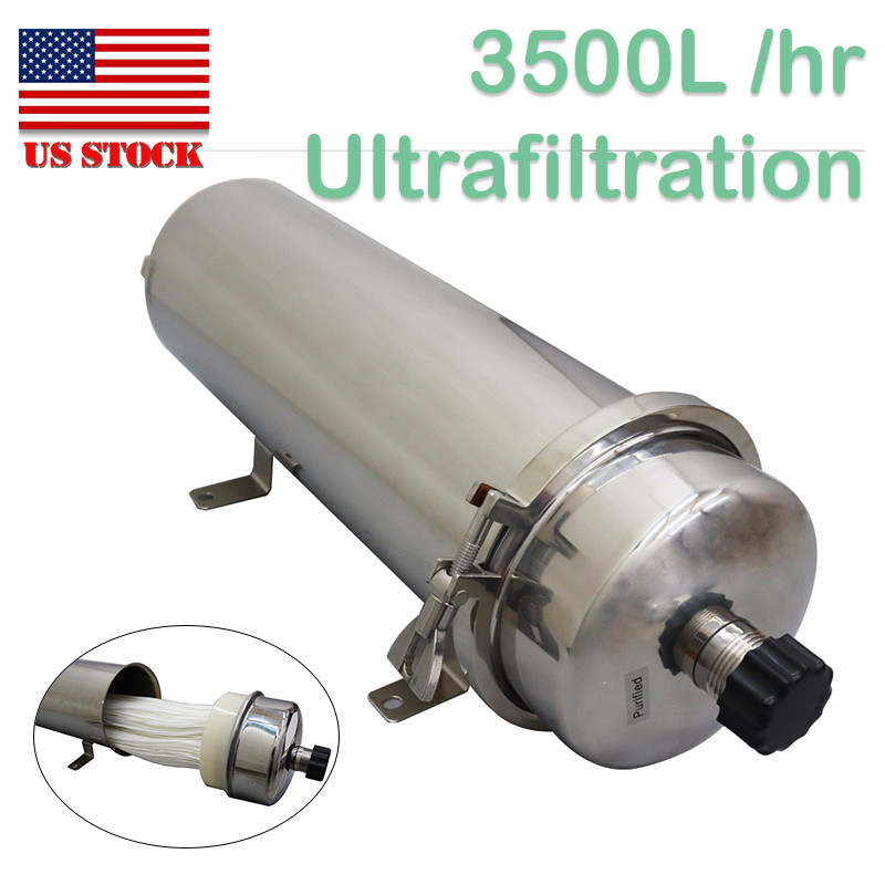 Enhanced 3500L/h Stainless Steel Water Purifier Ultrafiltration Membrane Filter