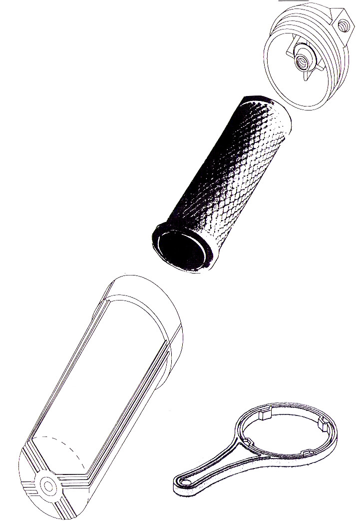 Filtramax -Coconut Shell 5mic cartridges – Cartucho Filtramax quita cloro