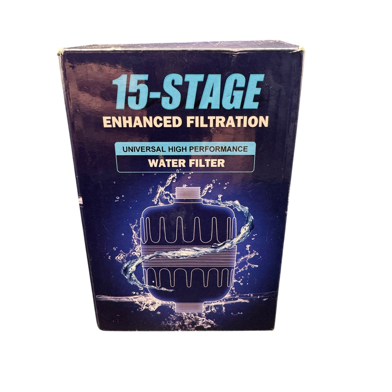 15-Stage Enhanced Filtration Universal High Performance Water Filter Sealed