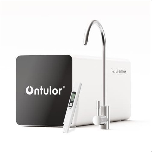 Ontulor Reverse Osmosis System, 6-in-1 Tankless Filter Portable Water Purifier