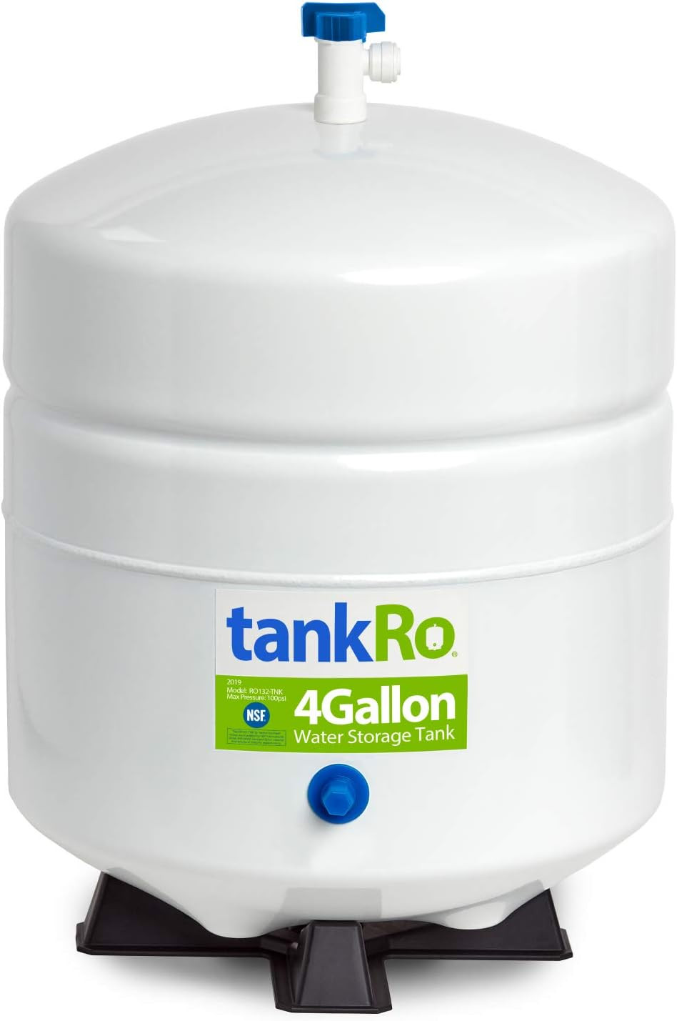 Tankro RO132-TNK RO Water Filtration System Expansion Tank 4 Gallon Capacity – N