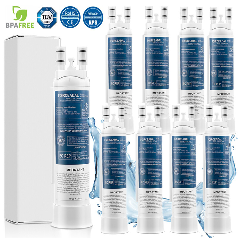 1/2/4/6/8/10Pack for Frigidaire PWF-1 FPPWFU01 Fresh Refrigerator Water Filter