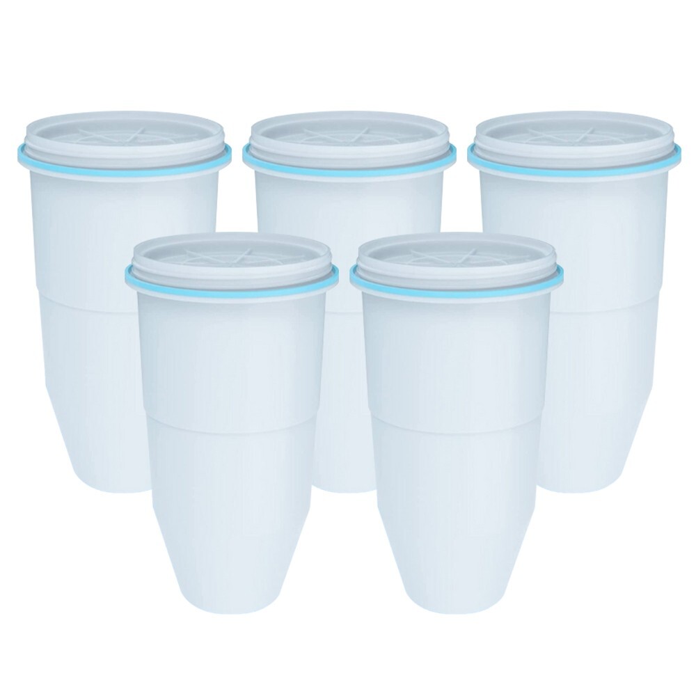 AQUA CREST Pitcher Water Filter Replacement for Zero Water® Filter ZR-017®(5 P)