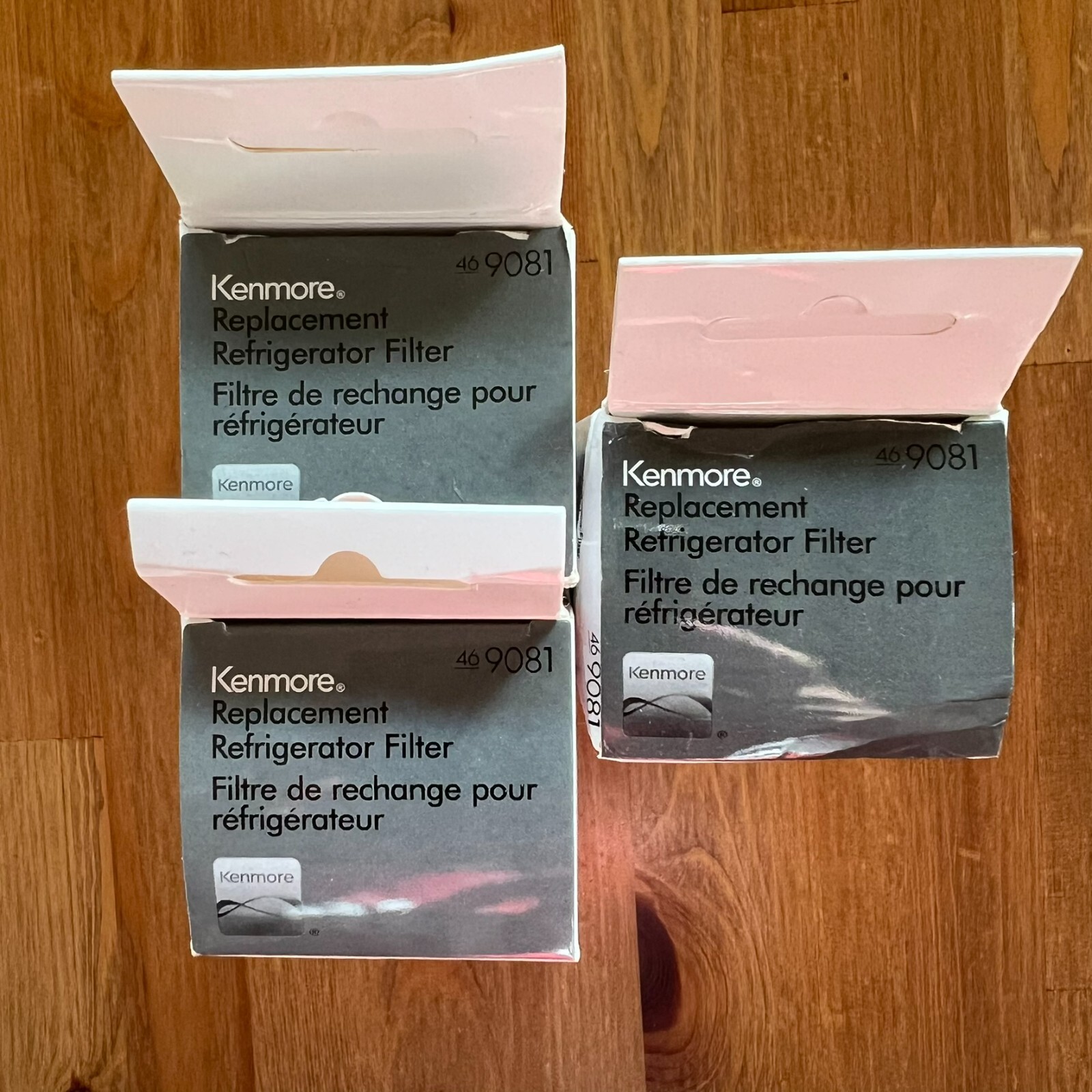3 Pack Kenmore Replacement Refrigerator Water Filter 469081