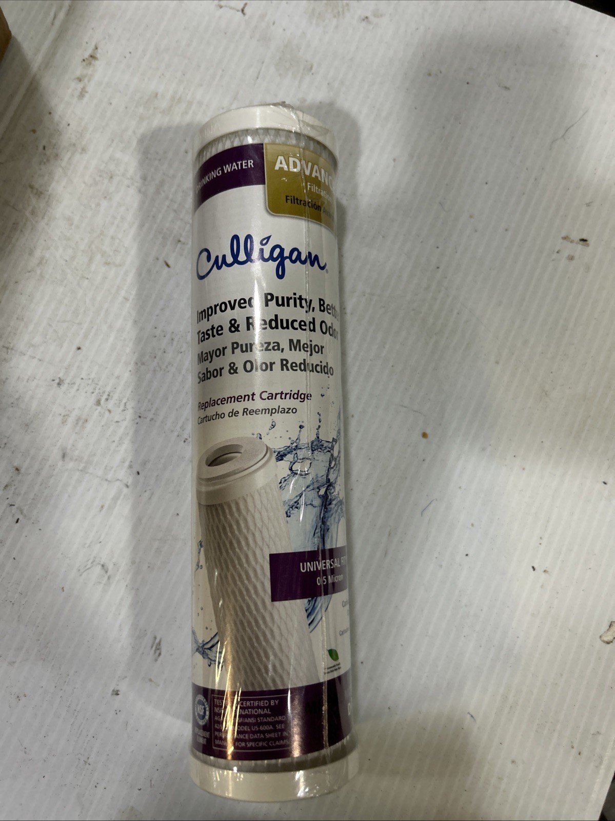 Culligan D-30A Under Sink Drinking Water Replacement Filter Cartridge Universal