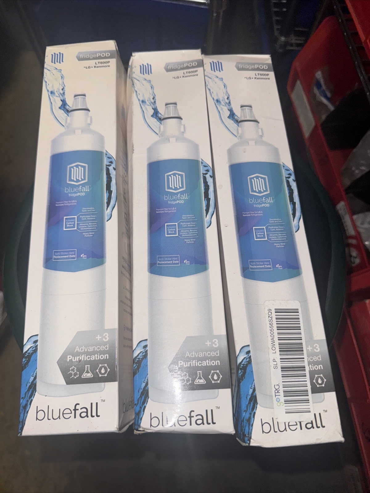 Fit For LG LT600P 5231JA2006A 5231JA2006F 5231JA2006B 469990 Water Filter 3 Pack