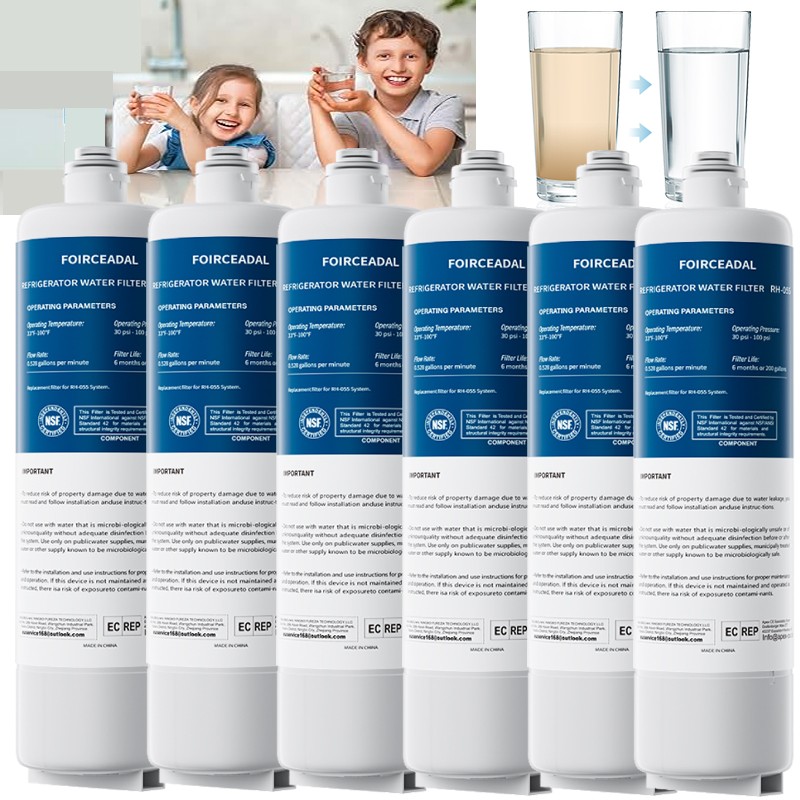 6/4/2PACK White For Bosch Ultra Clarity Pro BORPLFTR50 WFC100MF Water Filter NEW