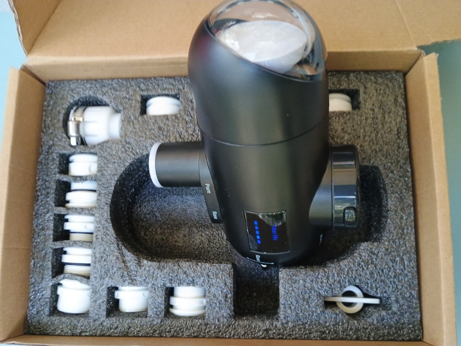 HOMELODY 3.0 Water Filter for Sink Faucet – Upgraded LED Display 3000-4000L