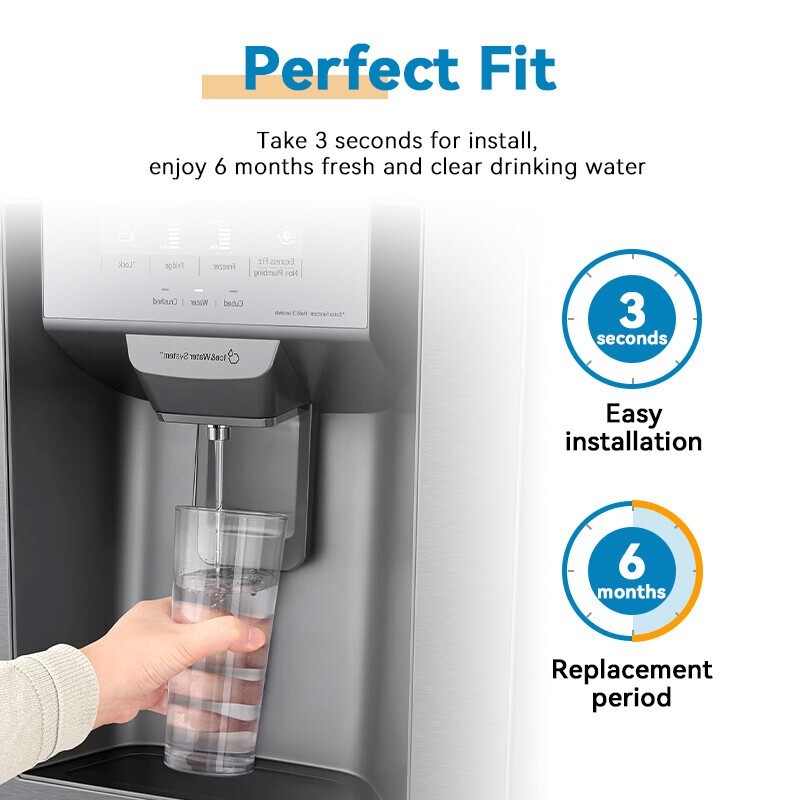 4PACK For Samsung DA97-17376B HAF-QIN/EXP REFRIGERATOR Water Filter US