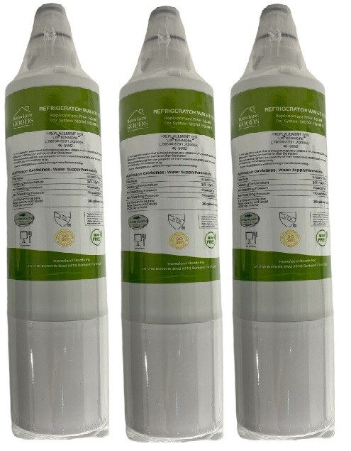 3 Pack LG LT600P 5231JA2006A 5231JA2006F 5231JA2006B 469990 Water Filters NEW