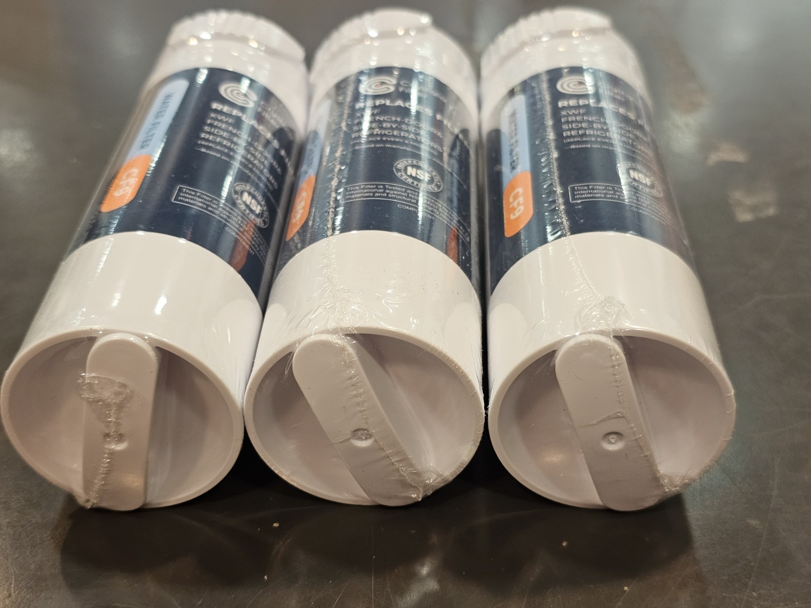 New Crystala Filters XWF Water Filter 4-Pack of CF9 In package Sealed In Plastic