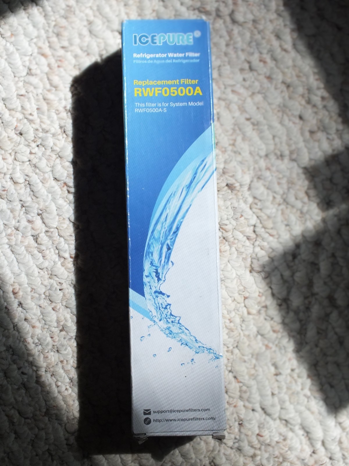 Ice Pure Water Filters for Refrigerator, Multiple Sizes, Select Your Model