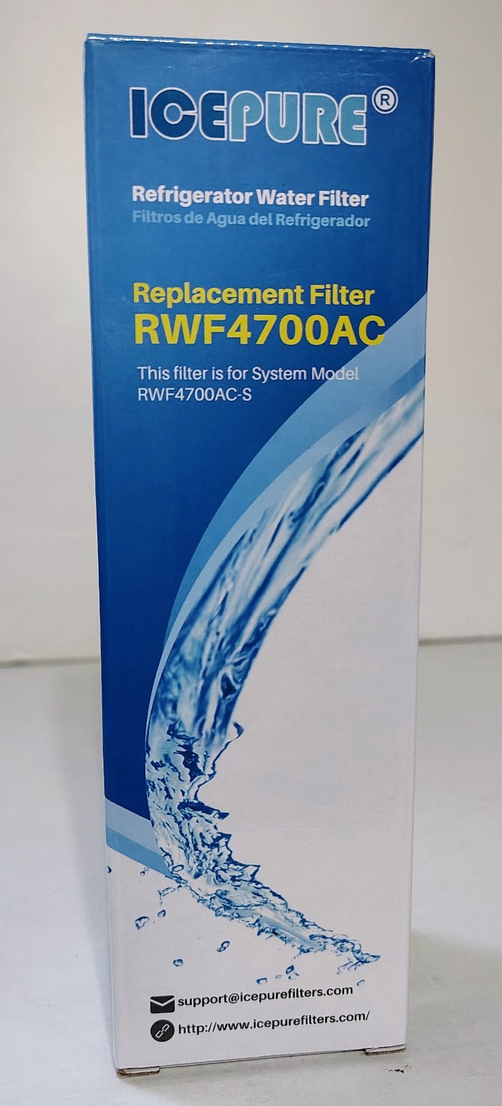 2 IcePure Water Filters – RWF4700AC Refrigerator Water Filters