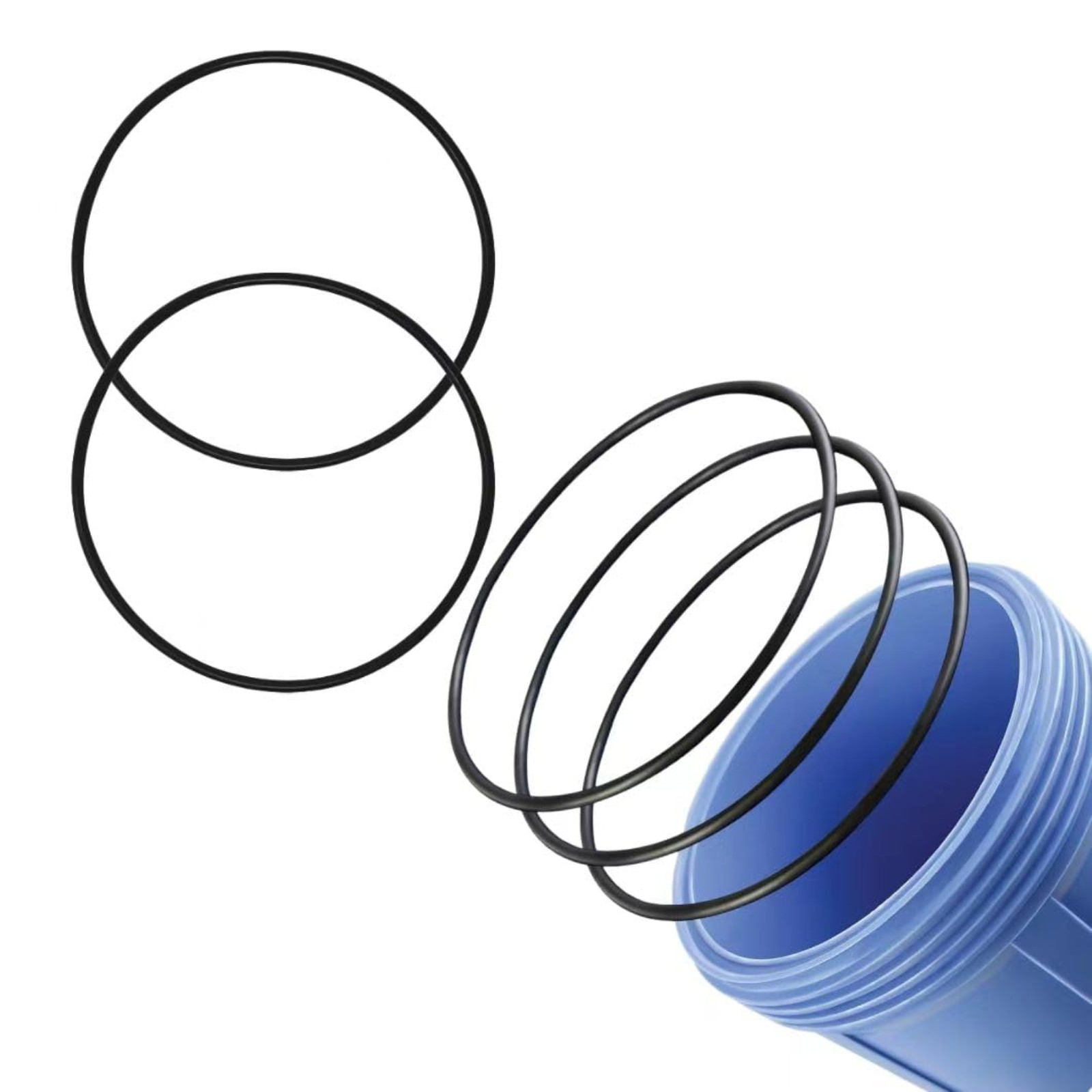 5Pcs 151122 O-Ring for Pentek Pentair Water Big Blue Housings