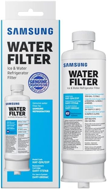 US NEW 2-8PK ✅ Genuine Samsung DA97-17376B HAF-QIN/EXP REFRIGERATOR Water Filter