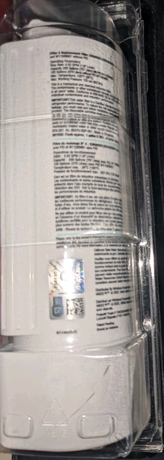 Everydrop by Whirlpool EDRARXD1 Refrigerator Water Filter A – Genuine OEM Ice &