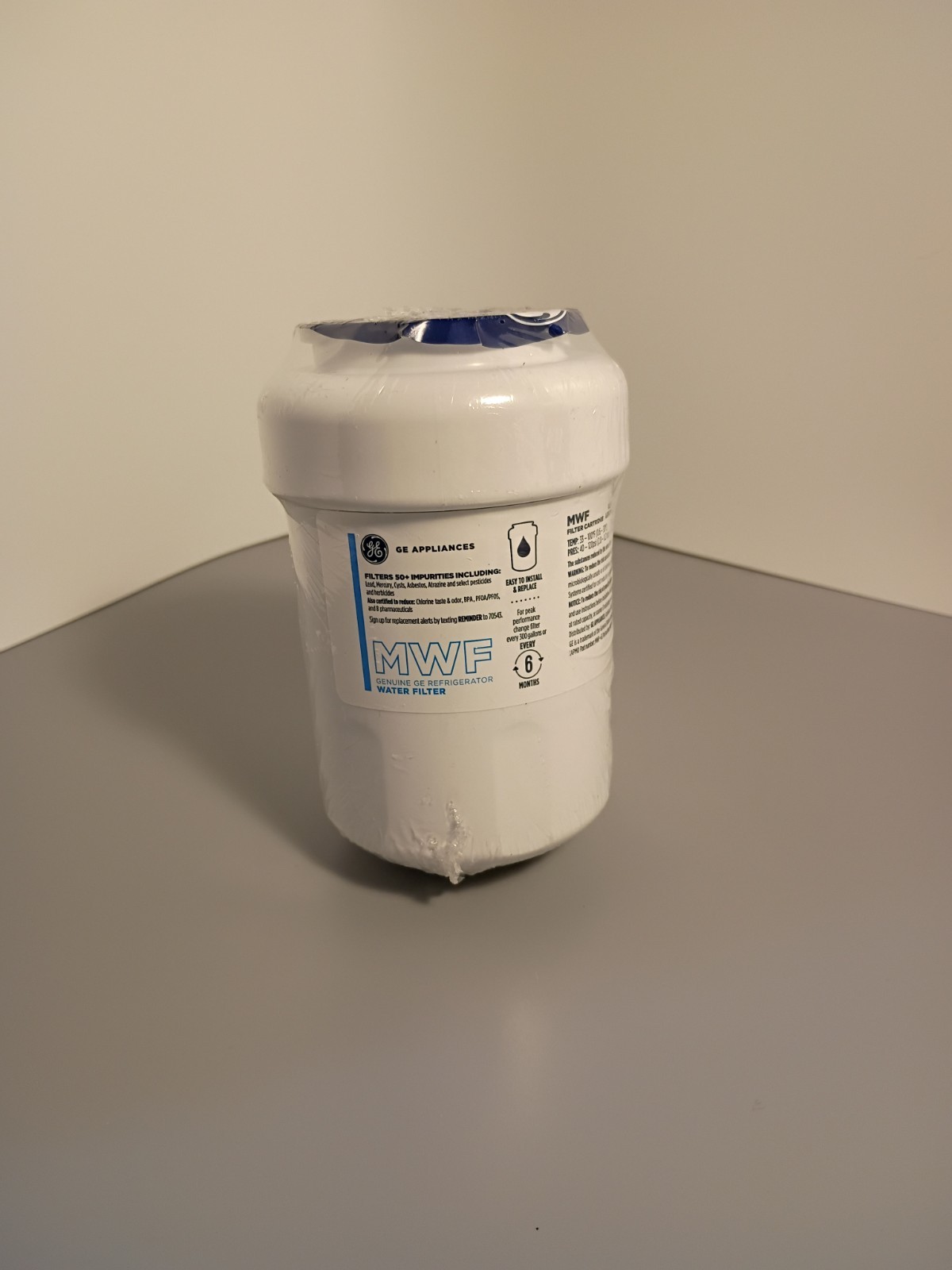 Genuine GE MWF Refrigerator Water Filter 6 Months 300 Gallons NEW SEALED