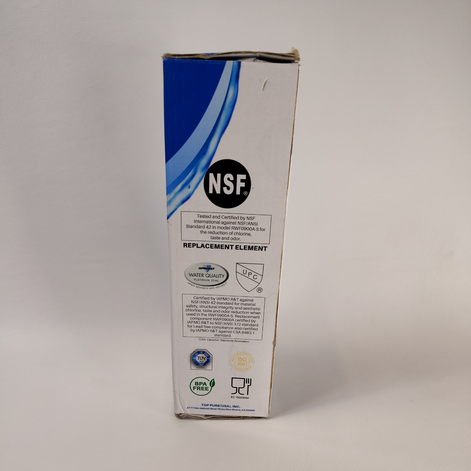 IcePure RWF0900A Replacement Refrigerator Water Filter 300 gal – New in Box