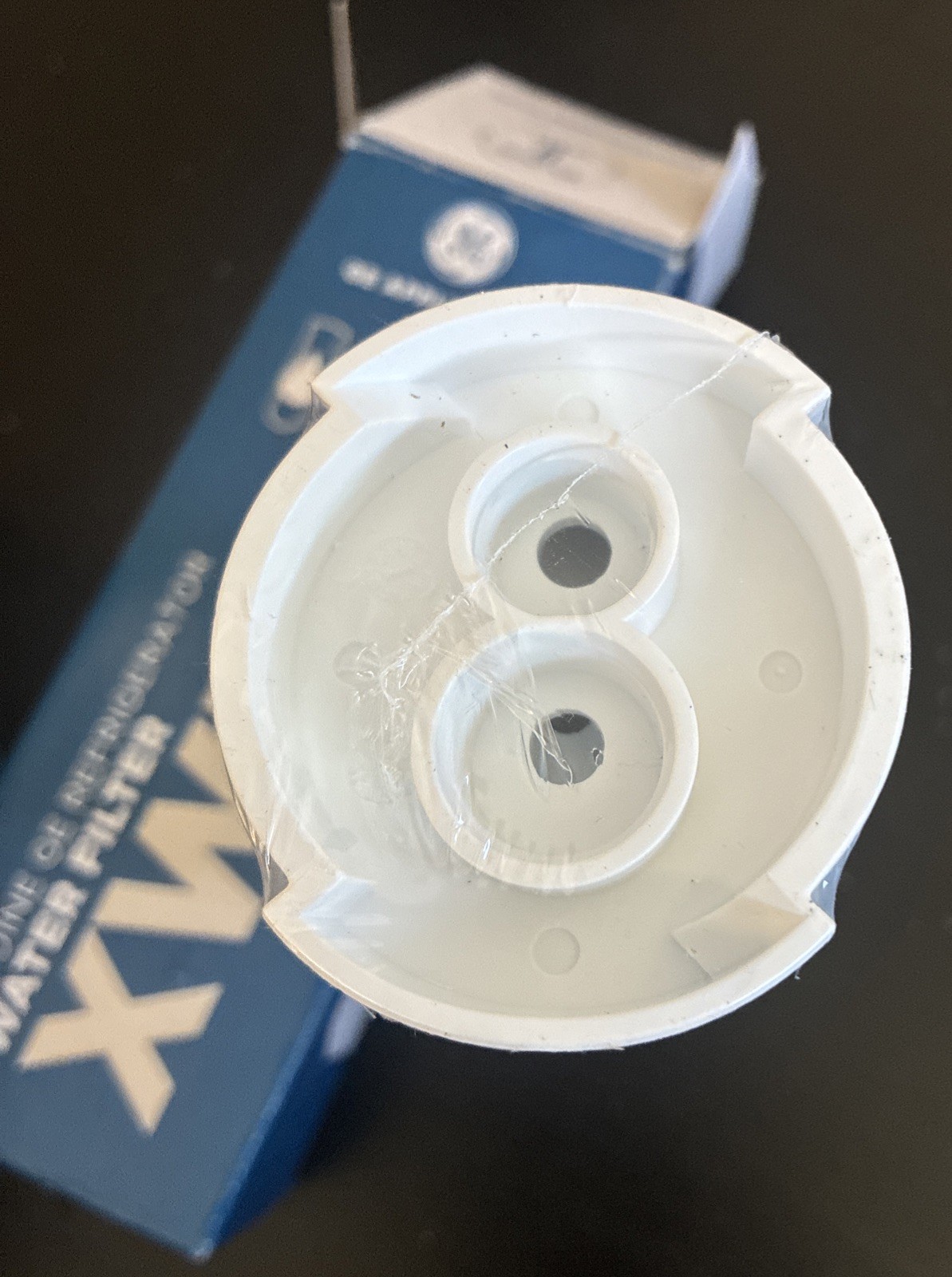GE XWFE Refrigerator Water Filter – White Without Chip