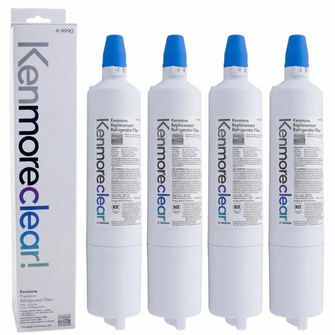 US 4PK KENMORECLEAR 9990 46-9990 5231JA2006A-S WFC2001 Refrigerator Water Filter