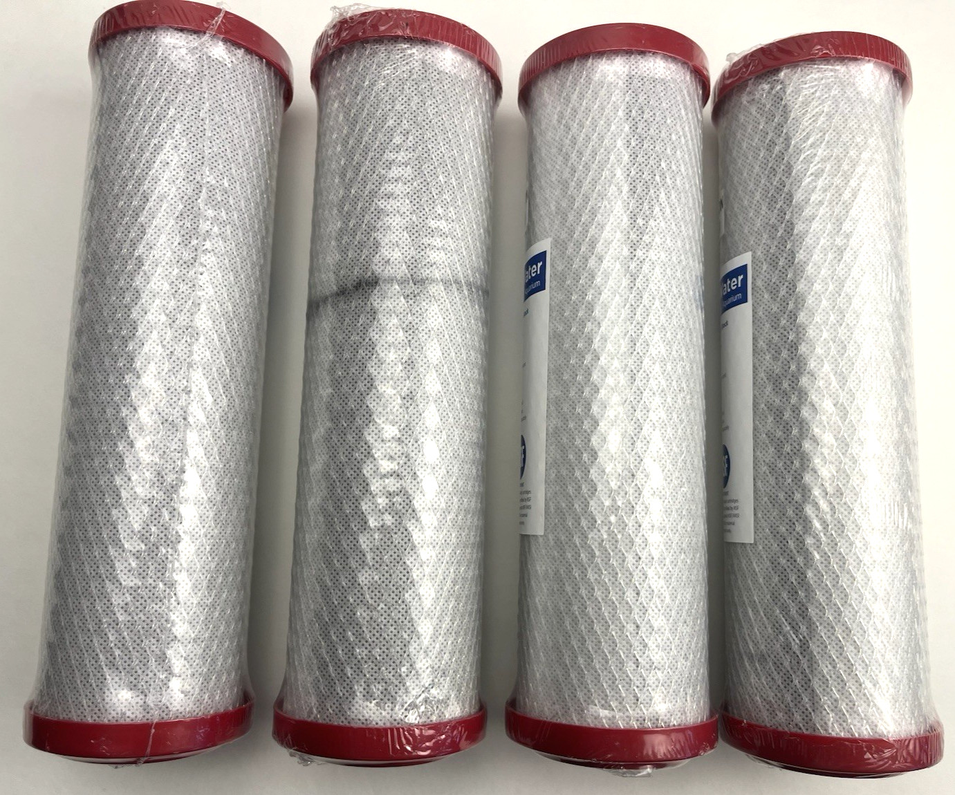 4-pk Clearest Water 0.5 Micron Compressed Coconut Carbon Block Water Filter