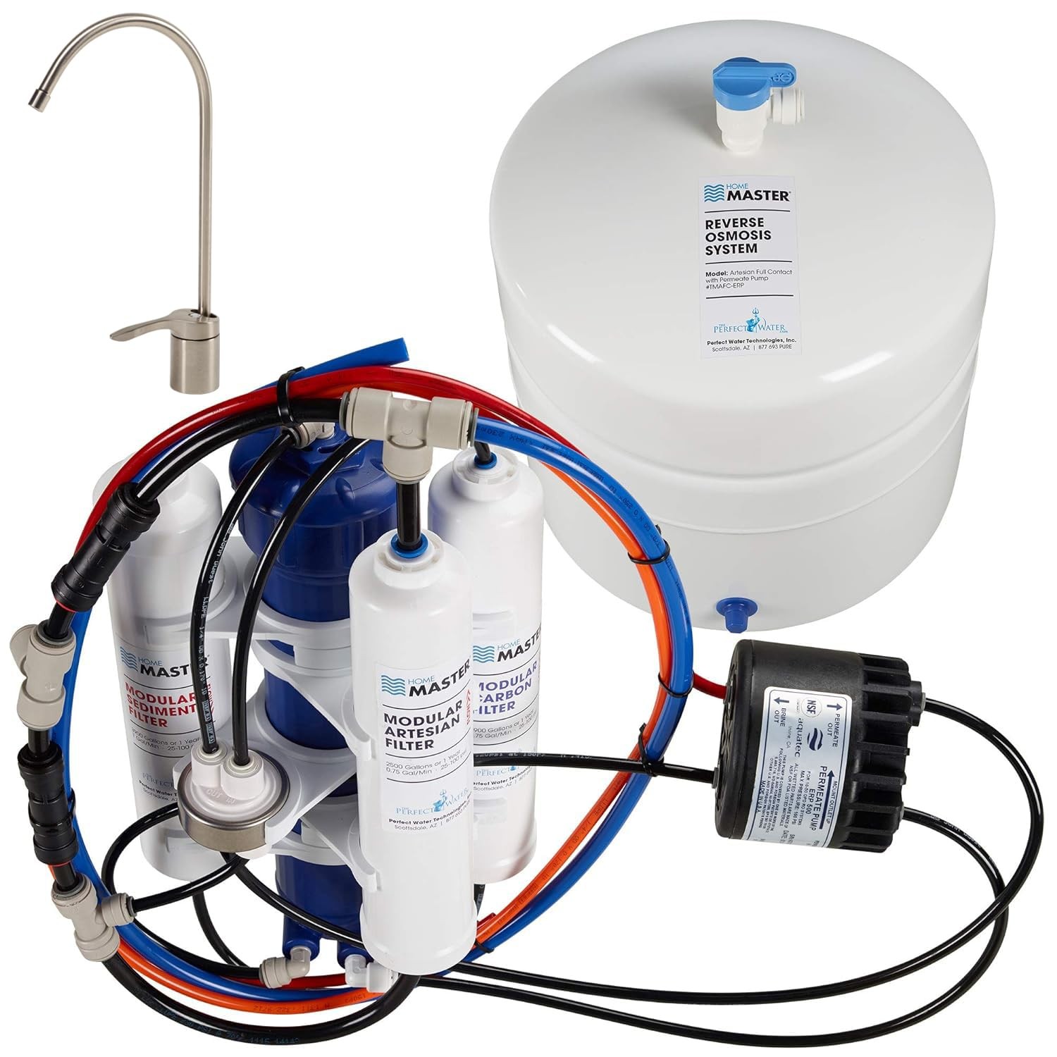 Home Master TMAFC ERP Artesian Full Contact Reverse Osmosis System 7 Stages