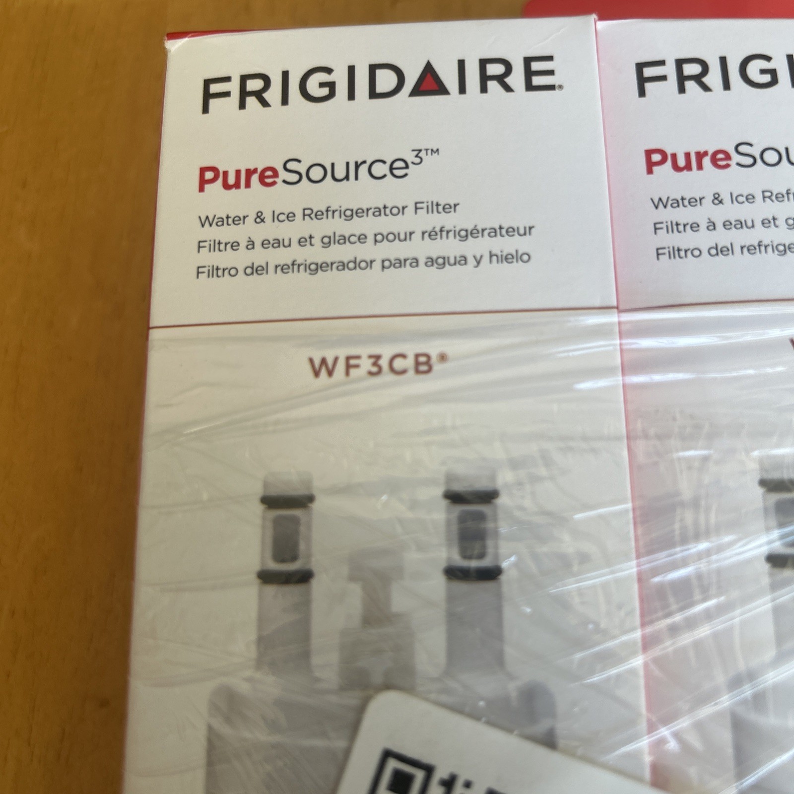 Frigidaire WF3CB Refrigerator PureSource 3 Water & Ice Filter 2 Pack NEW