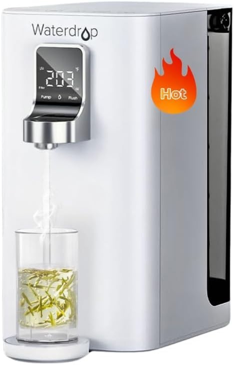 Waterdrop K19H Countertop Reverse Osmosis System, Instant Hot Water Dispenser