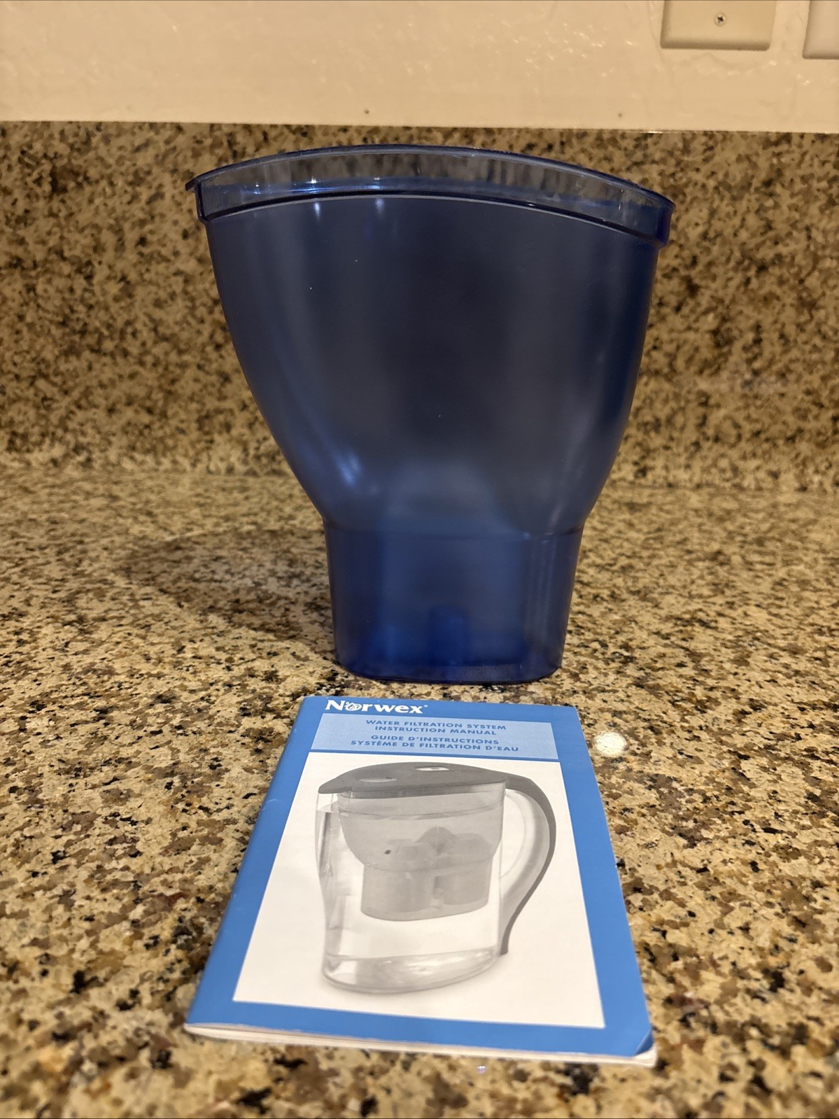 Norwex Water Filtration System Replacement Internal Reservoir W Manual