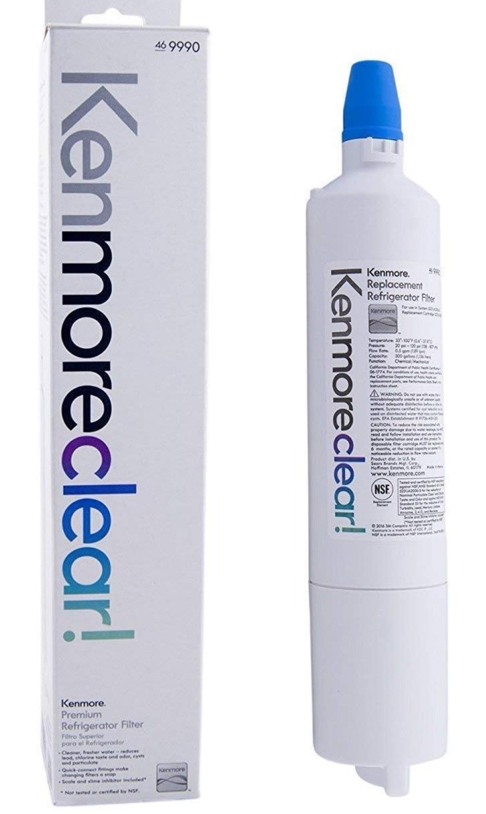 Kenmore 9990 Refrigerator Water Filter – B221C