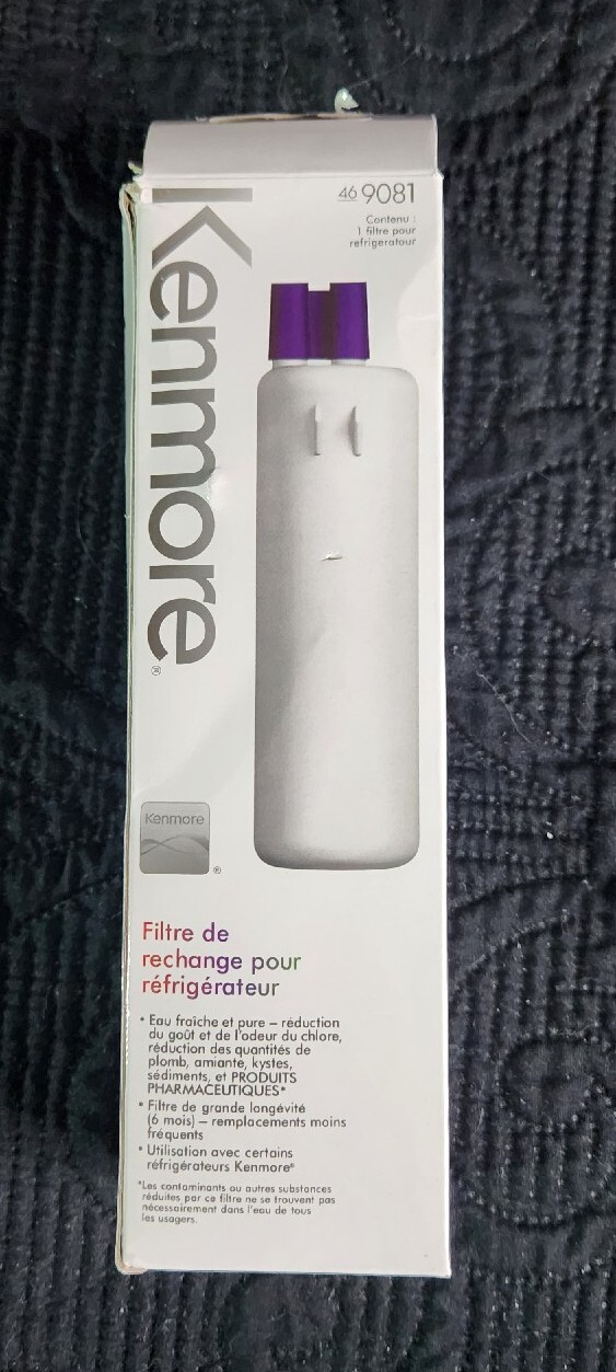 Kenmore 9081 Replacement Refrigerator Water Filter 46-9081 Cartridge 1 Pack NEW