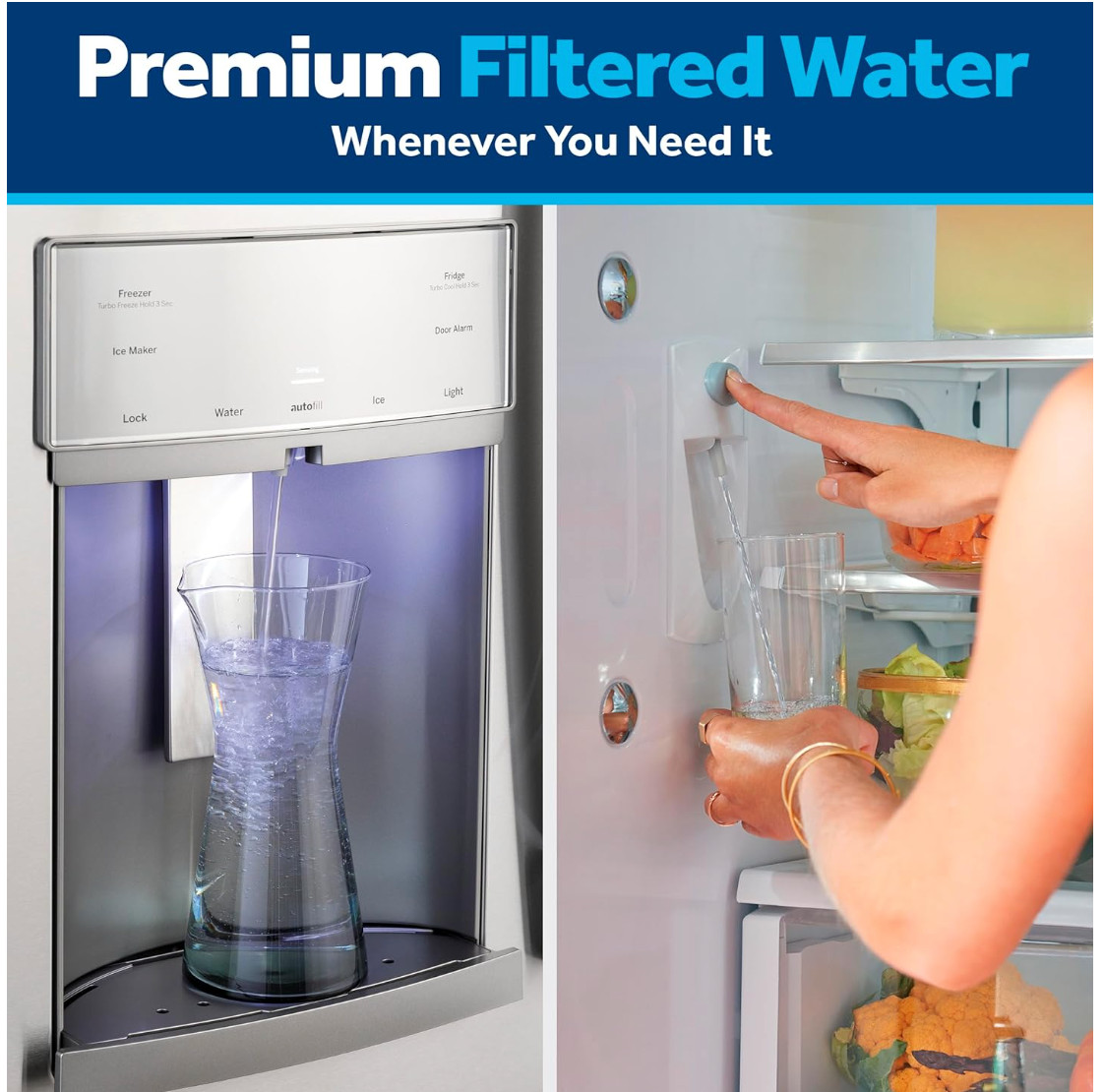 GE RPWFE Refrigerator Replacement Water Filter