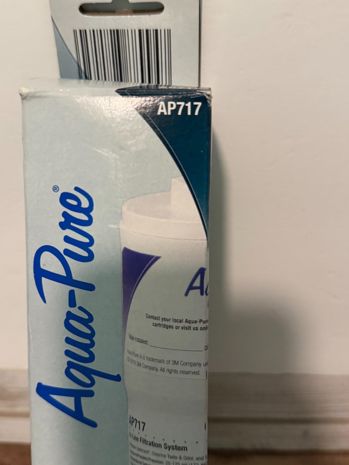 Aqua-Pure AP717 In-Line Water Filter, Chlorine, Sediment Removal, 1,500 gal